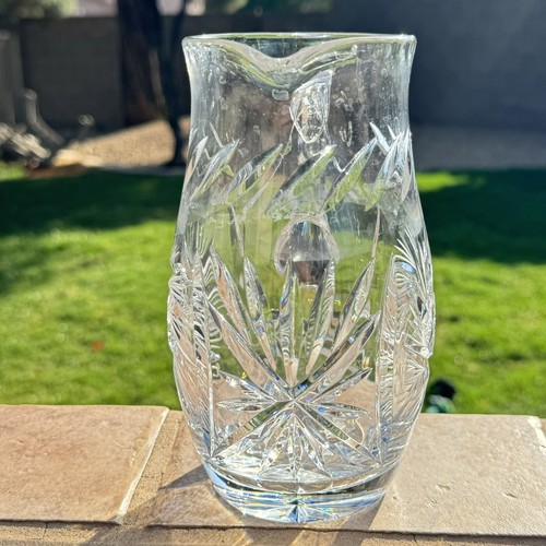 Brocca Catherine by Spode Crystal 30 oz Starburst Girandola taglio brillante 1,7 libbre - Foto 7 di 14