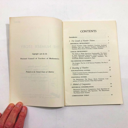 Vintage Buch Die Zahlengeschichte HT Freitag & AH Freitag 76 Seiten 1960 PB - Bild 7 von 9