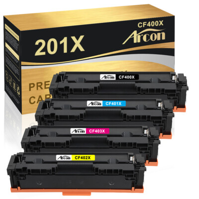 XXL TONER für HP 201X CF400X-CF403X LaserJet MFP M252dw M252n MFP M274n M277dw