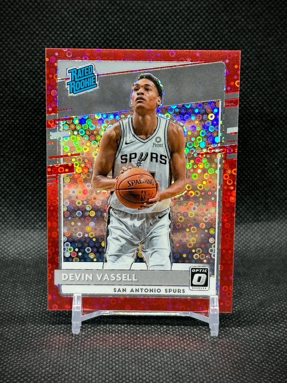 2020 Optic Devin Vassell Red Fast Break /85 Prizm Rookie RC