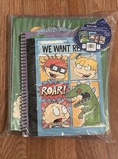 Nickelodeon Rugrats Stationery Bundle 3-Ring Binder Folder Notebook Composition