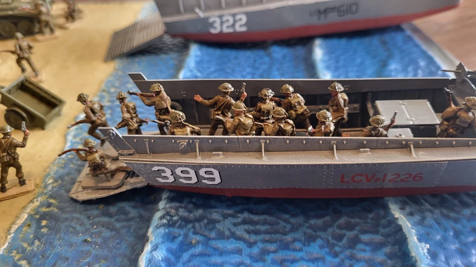 Pro Built D-day Diorama 80th Anniversary Museum Quality Miniatures Airfix - Image 2 of 4