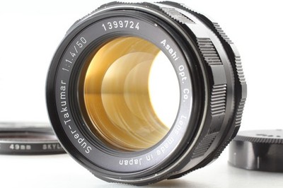READ! 8 Elements [EXC++++] Pentax Super Takumar 50mm f/1.4 Lens for M42 Japan