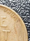 1911-D Lincoln Wheat Cent Penny Stalk Error