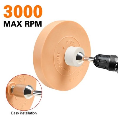 Car Decal Remover Eraser Wheel For Remove 3M Glue Adhesive Sticker Pinstripe