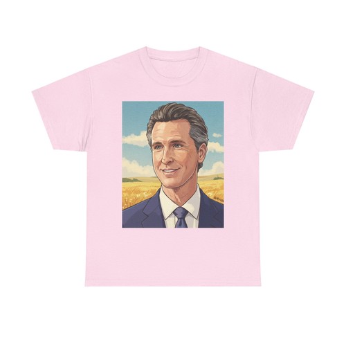 GAVIN NEWSOM CALIFORNIA STUDIO GHIBLI STYLE TEE T-SHIRT SHORT SLEEVE - Picture 38 of 45