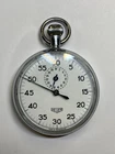 Antique Tag Heuer Stainless Steel Stop Watch, Pre-Owned, Runs (39-#76)