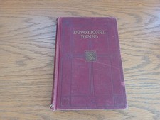 Devotional Hymns 1935 Hardcover Hope Publishing
