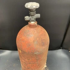 20 LB Steel CO2 Cylinder Tank Beverage Soda Beer Empty Bottle Untested.