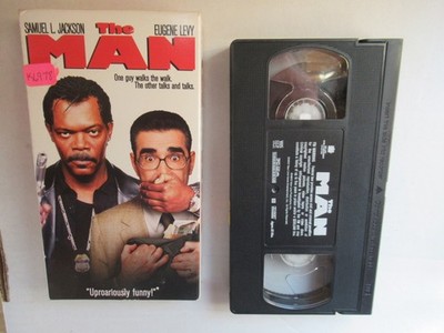 The Man (VHS, 2005) - Late Era VHS, Rare, Samuel L. Jackson, Eugene Levy