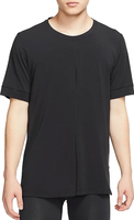 Nike Yoga T-Shirt Schwarz Baumwolle Gr. S Herren Shirt Slim Fit BV4034-010