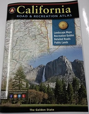 CALIFORNIA ROAD & RECREATION ATLAS By Neil Curtis Carroll Allen & David Corbis