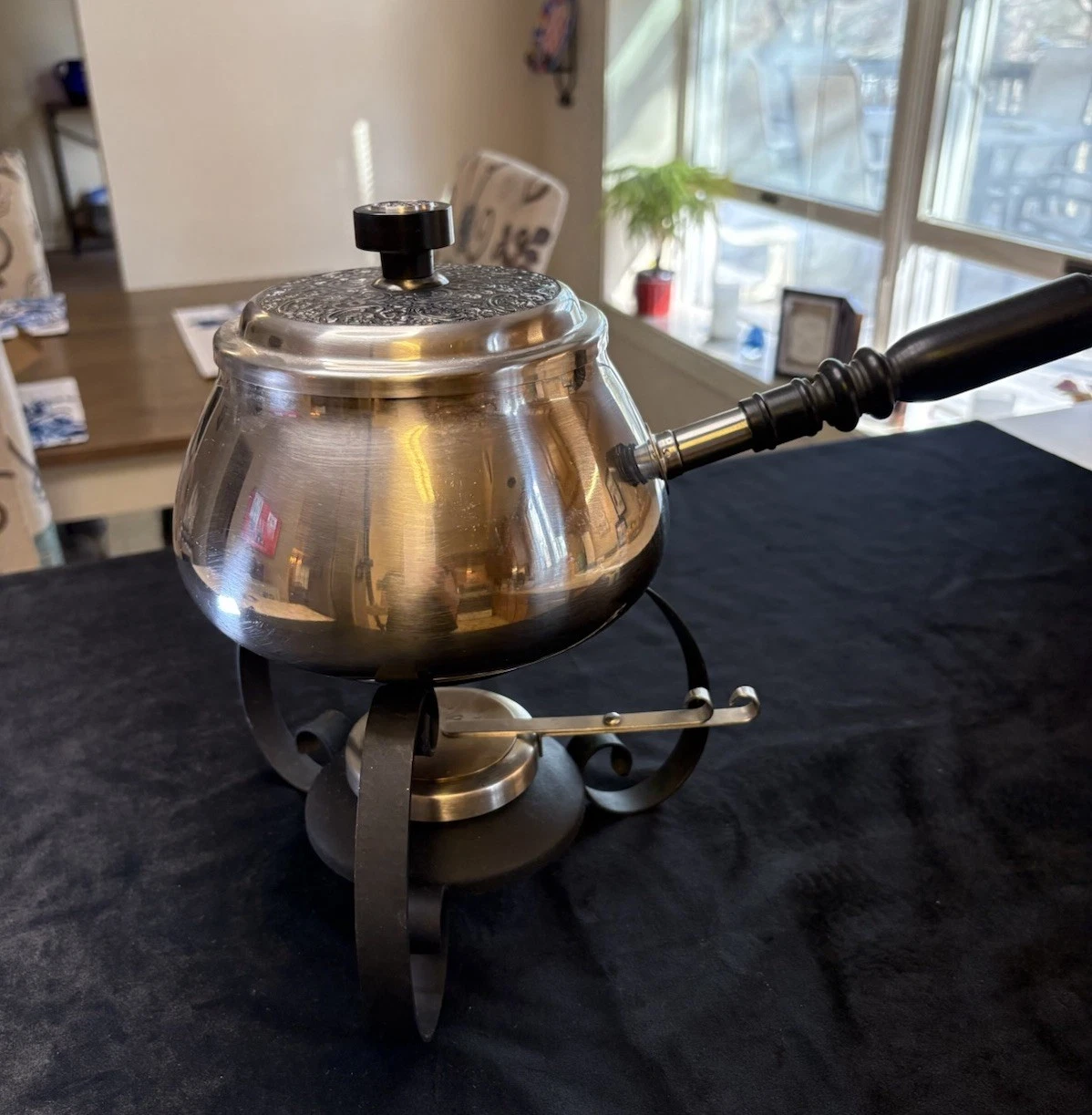 Vintage Oneida Stainless Steel Fondue Pot Set
Opens in a new window or tab