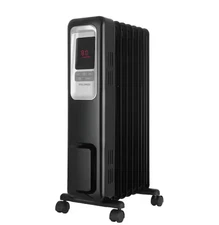 Pelonis HO-0280 Portable digital oil radiator Heater  - Black OPEN BOX***
