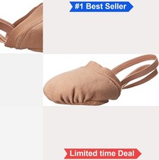 Women's Ballet Dance Shoes Stretch Canvas Suede Sole Slip Resistant Elastic