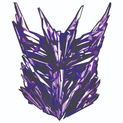 Decepticon Shattered Glass Emblem Fan Art Nightshade (Purple) Transformers