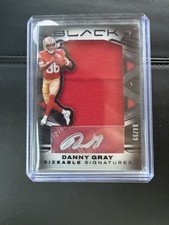 Danny Gray Rookie Auto 2022 Panini Black SWATCH /99 #SSR-DGR (RC, Auto) 💥