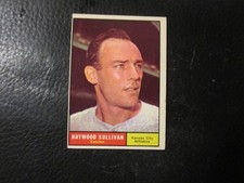 1961  TOPPS #212  HAYWOOD SULLIVAN  ATHLETICS    EX+