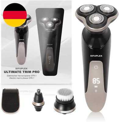 Ultimate Trim Pro STR 1   All In One Rasierer Herren Mit 5 Aufsätzen (Bart, Kont