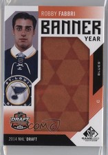 2016-17 SP Game Used Banner Year Draft Year 2014 Robby Fabbri #BD14-RF uv1