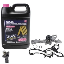 AISIN Pink Engine Coolant Water Pump Thermostat Kit For GS300 IS300 RC300 V6