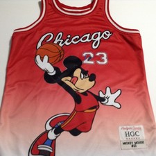 Headgear Classics Basketball Jersey Mickey Mouse Mens Sm Chicago #23 Jordan