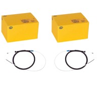 2X Hella Handbremsseile Passend FüR Peugeot 207 207/207+ 208