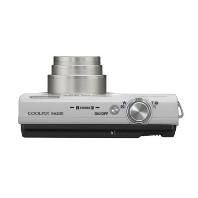 Nikon COOLPIX S6200 Digital Camera 16.0 MP 10x Optical Zoom with