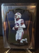 2020 Panini Select - Premier Level Gabriel Davis #182 Silver Prizm (RC)