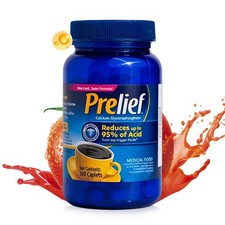 Prelief Acid Reducer Caplets 300 Count Calcium Glycerophosphate Reduce Food Acid