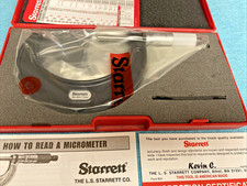 Starrett 436.1RL-3 Outside Micrometer 2-3" Range .001" Graduation Made In USA