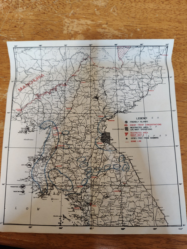 Korean War  Map