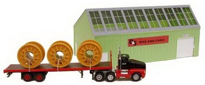 Model Power 770 HO Scale Built-up D&S Wire And Cable Co.