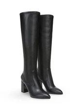 Franco Sarto Women's L-Katherine Pointed Toe Knee High Boots