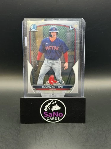2023 Bowman Chrome ROMAN ANTHONY rookie card RC - 1st - BCP-71 - Boston Red Sox