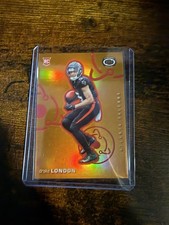 2022 Panini Chronicles - Dynagon Rookies Drake London #D-11 Orange /75 (RC)