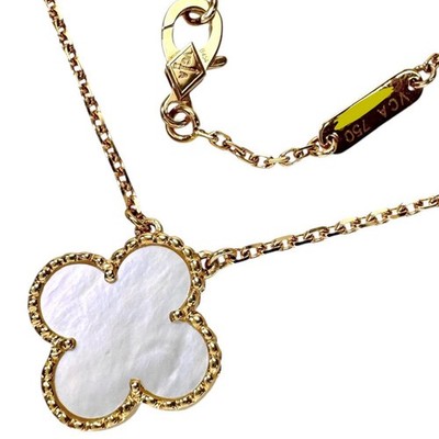 Van Cleef & Arpels  Vintage Alhambra Old Model Mother of Pearl (White Shell)...