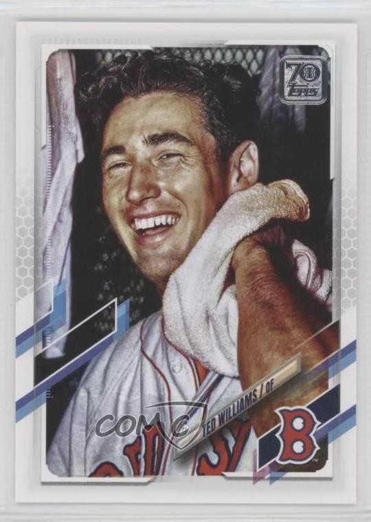2021 Topps Legend Variation SP Legend Variation Ted Williams #154 HOF 0f5t