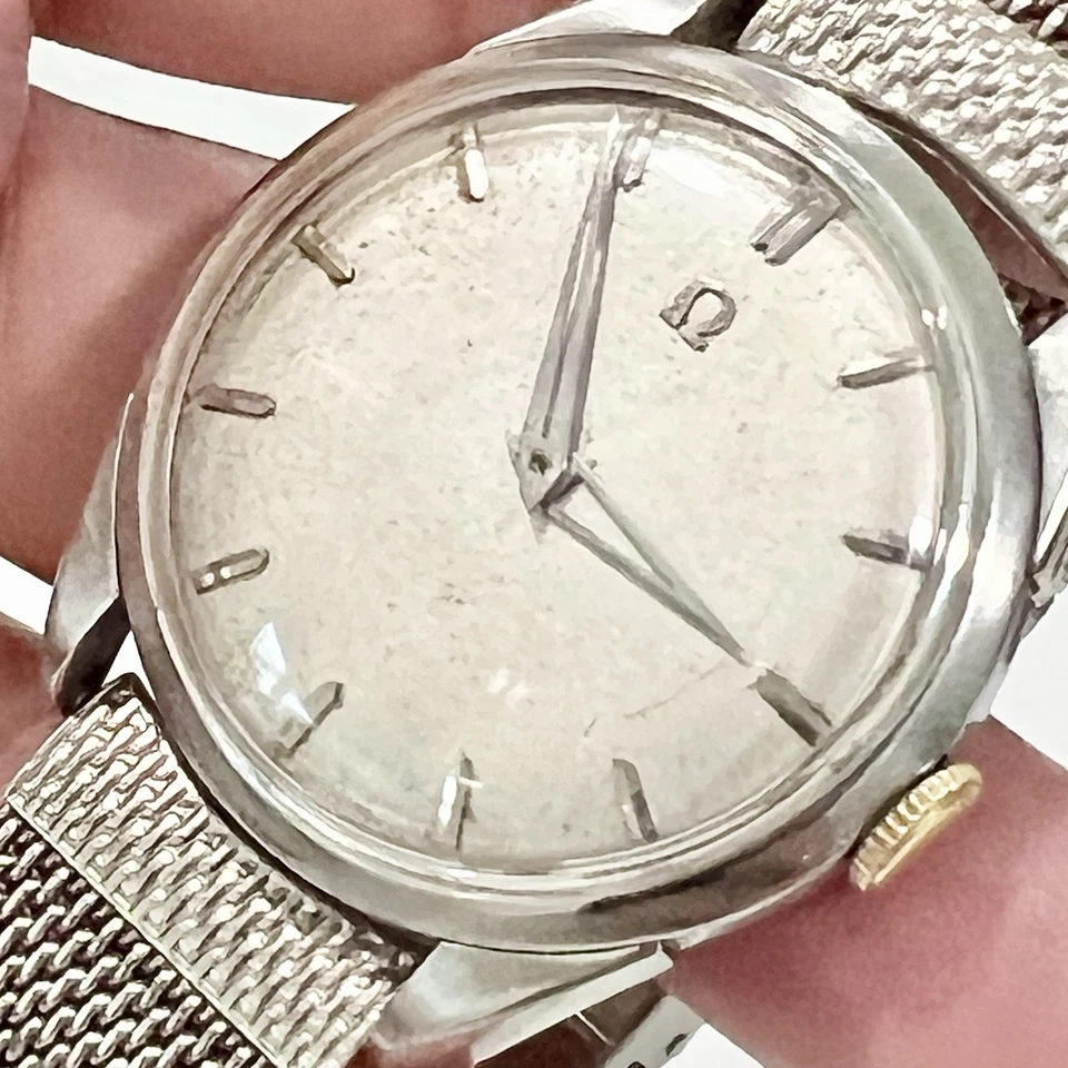 Vintage OMEGA 2910-4-SC Cal. 284 Manual Wind Men’s 36mm Swiss Watch RUNS! - Image 3 of 4