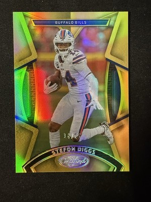 Panini Certified Stefon Diggs #26 Mirror Gold 14/25 Buffalo Bills Number Match!