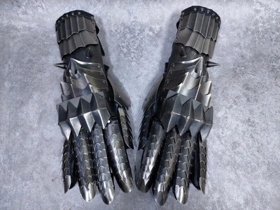 Witch-king Gauntlets   Lord of the Rings Nazgûl Medieval Armor | Fantasy Cosplay
