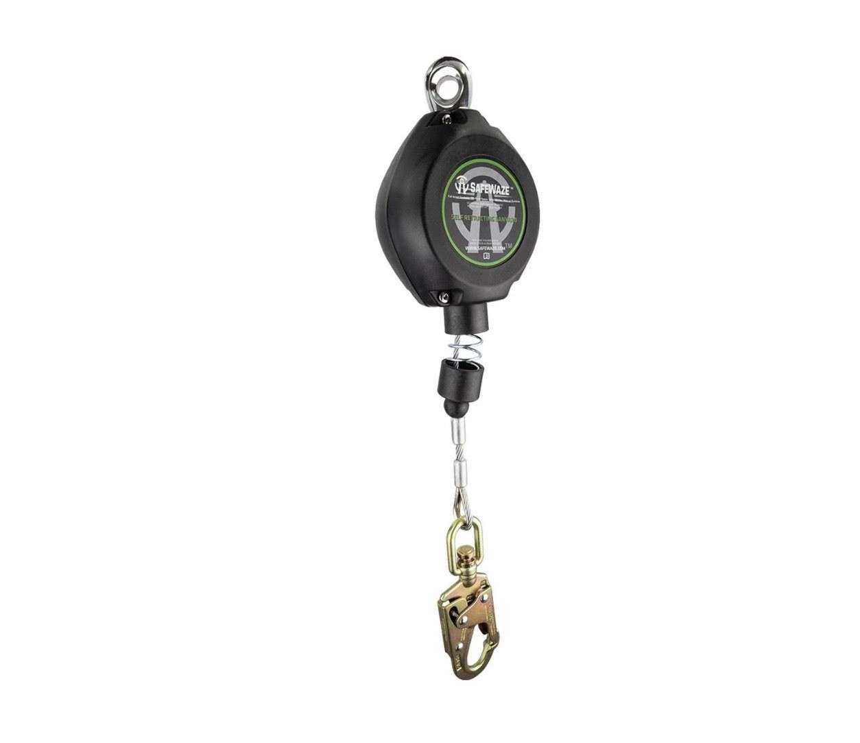 Safewaze Class 1 20’ Cable Self Retracting Lifeline, FS-FSP1220-G