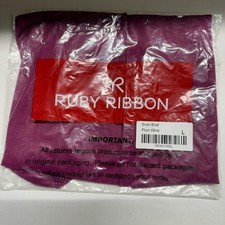 NEW Ruby Ribbon Women's Siren Brief in Plum Wine - Size Large