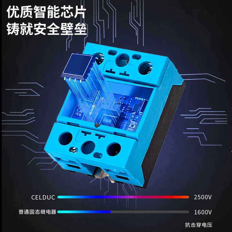 for Celduc Okpac Solid State Relay SO965460 50A/24-600VAC 963460 SO867070 PLC - Image 4 of 4