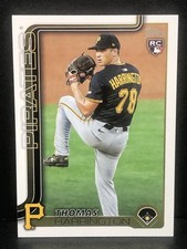Thomas Harrington 2025 Topps Update #US273 RC - Pittsburgh Pirates