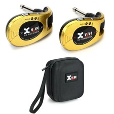 Xvive U2 Digital Wireless Guitar System and Case Bundle - Gold