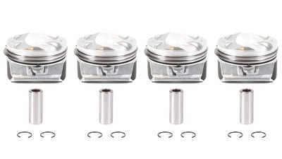 4x piston oversize 0.25mm Citroen Peugeot C3 1.4 VTi 16V 8FS EP3 NEW