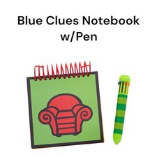 Blue's Clues Handy Dandy Notebook with Pen -BL Exclusive New