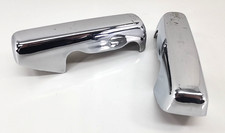 1966-1977 Ford Bronco Bumper Guards Bumperettes Oem Pair Left Right Chrome 1966-1977 Ford Bronco Bumper Guards Bumperettes Oem Pair Left Right Chrome