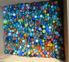 Half gallon vintage jar lamp full of vintage marbles, free economy U.S. shipping — photo 10